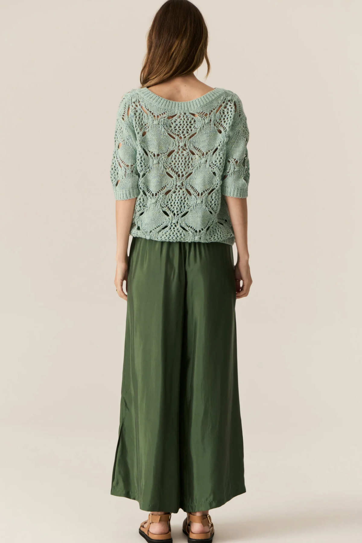 Caruso Bobble Knit Mist
