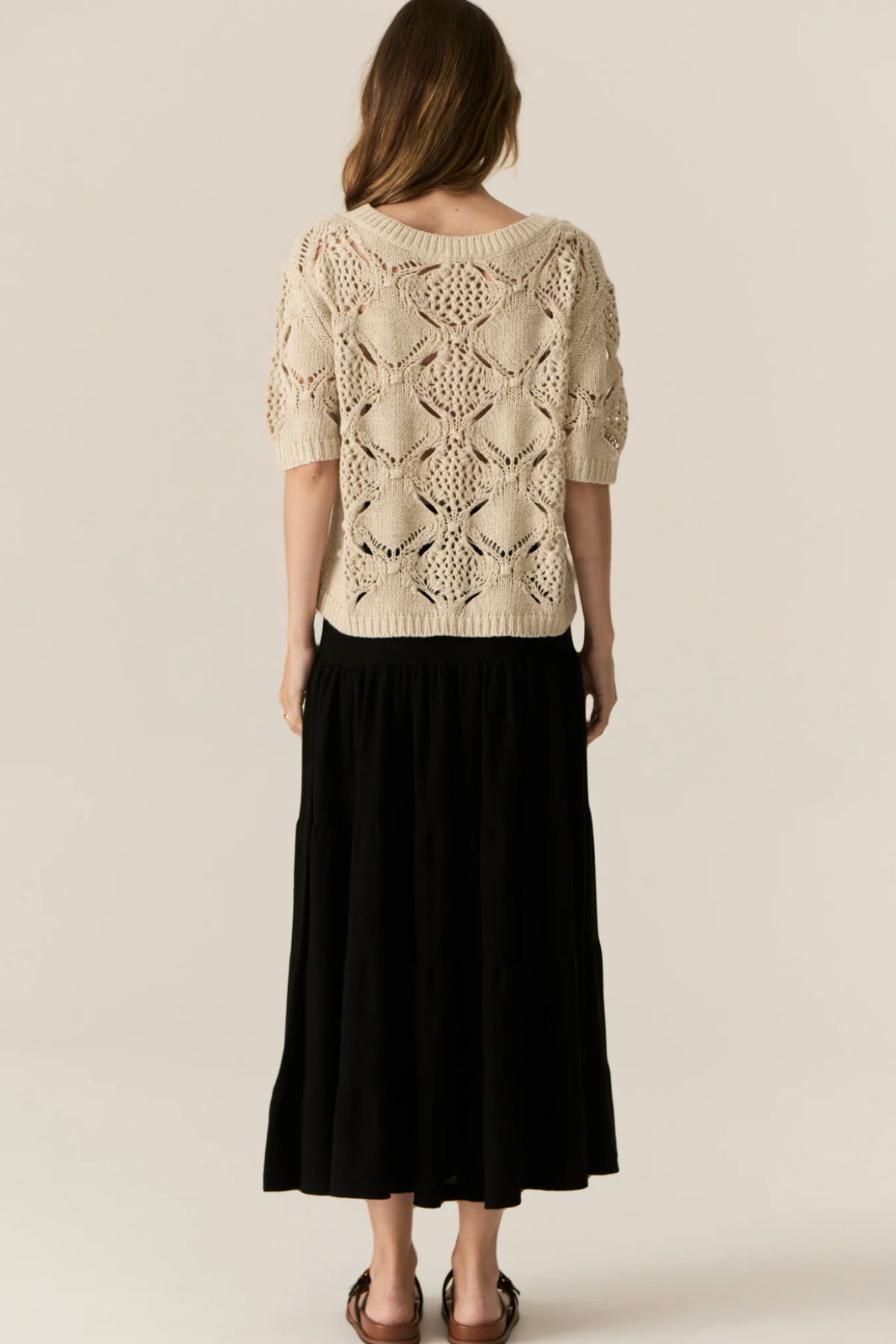 Caruso Bobble Knit Pebble