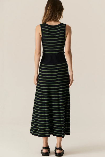 Luca Dress Ink Green
