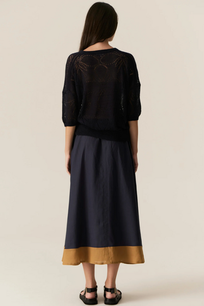 Milton Pointelle Tee Ink