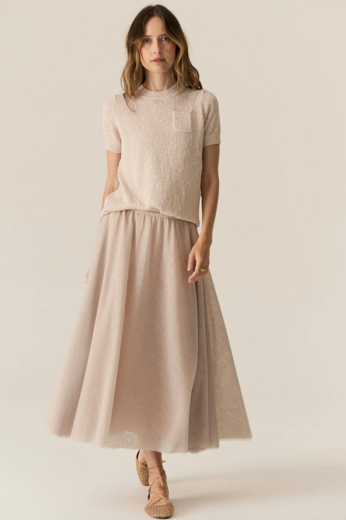 Posay Tulle Skirt Pebble