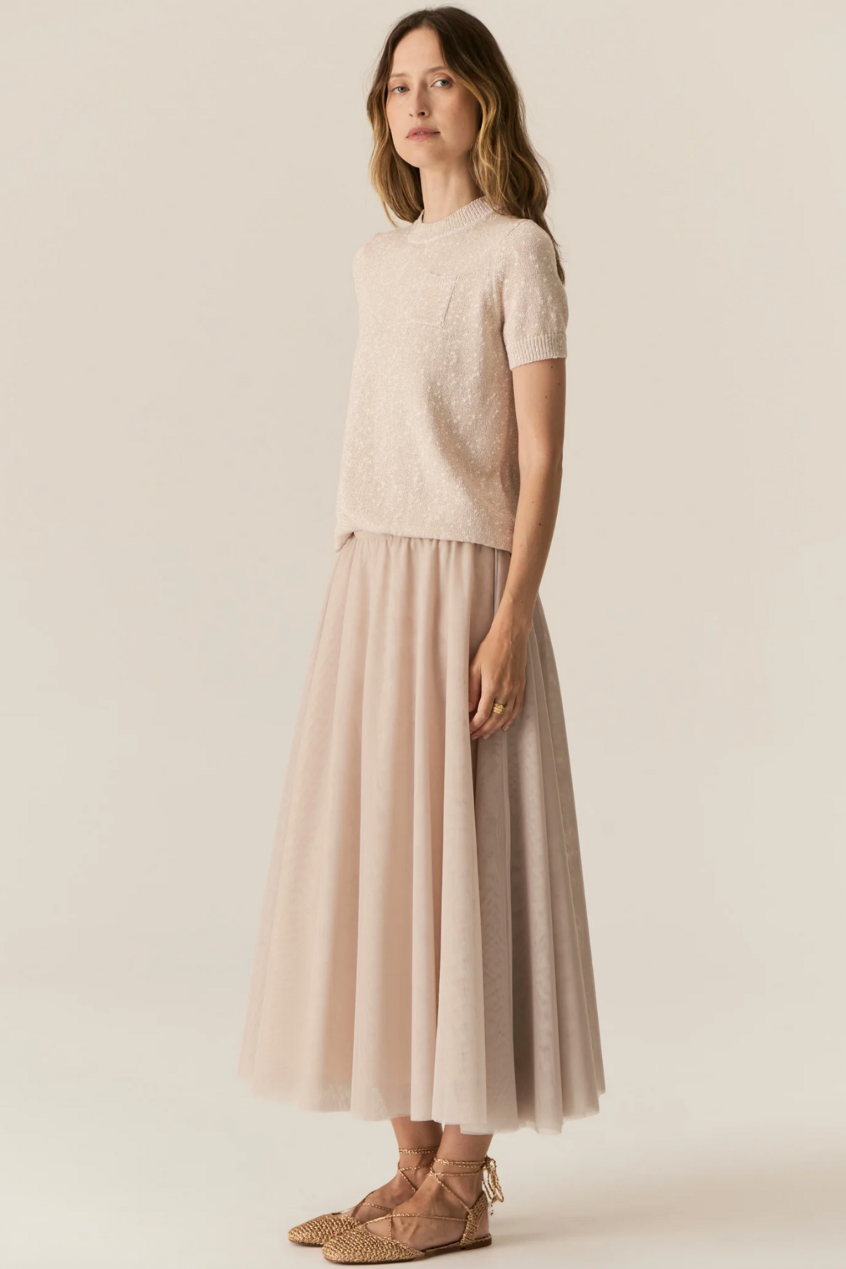 Posay Tulle Skirt Pebble