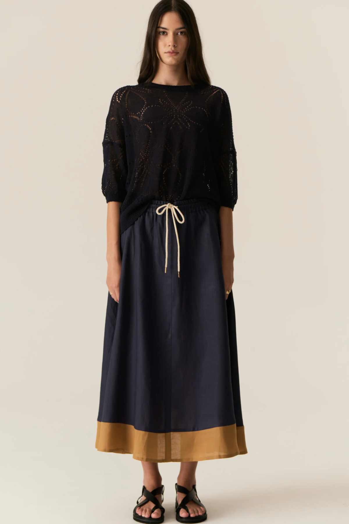 Speck Skirt Ink Ginger