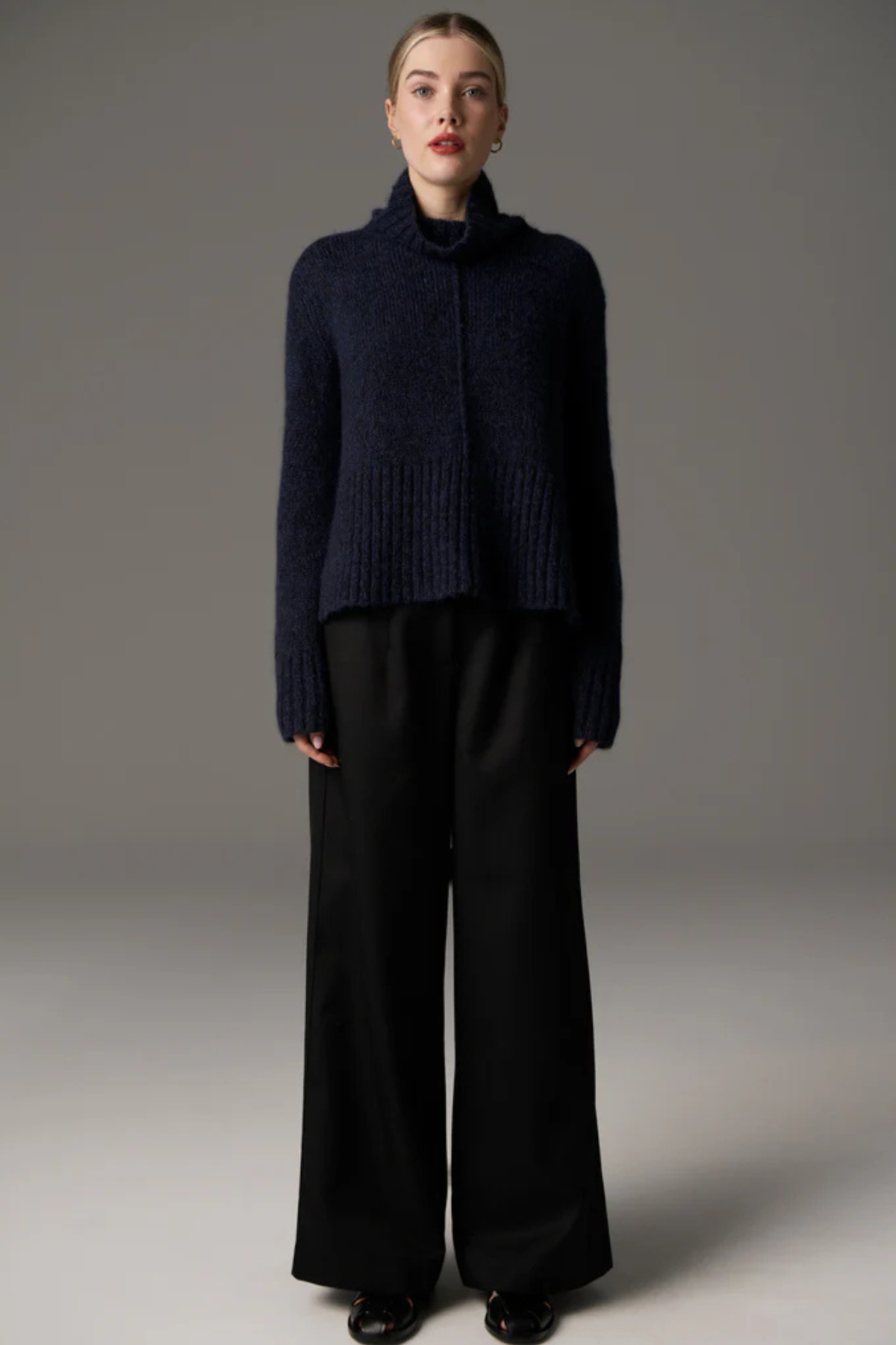 Grove Turtleneck Knit Ink