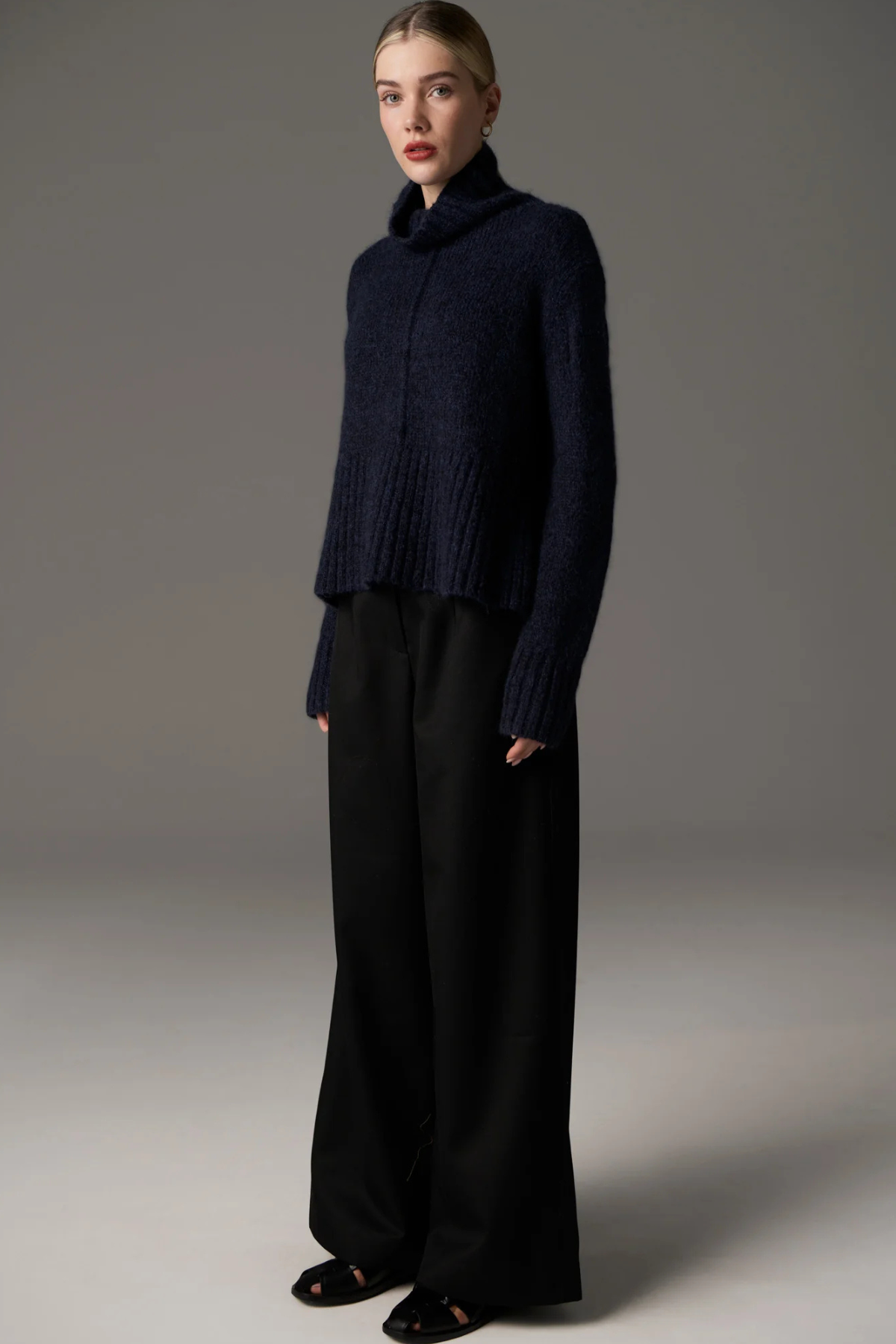 Grove Turtleneck Knit Ink