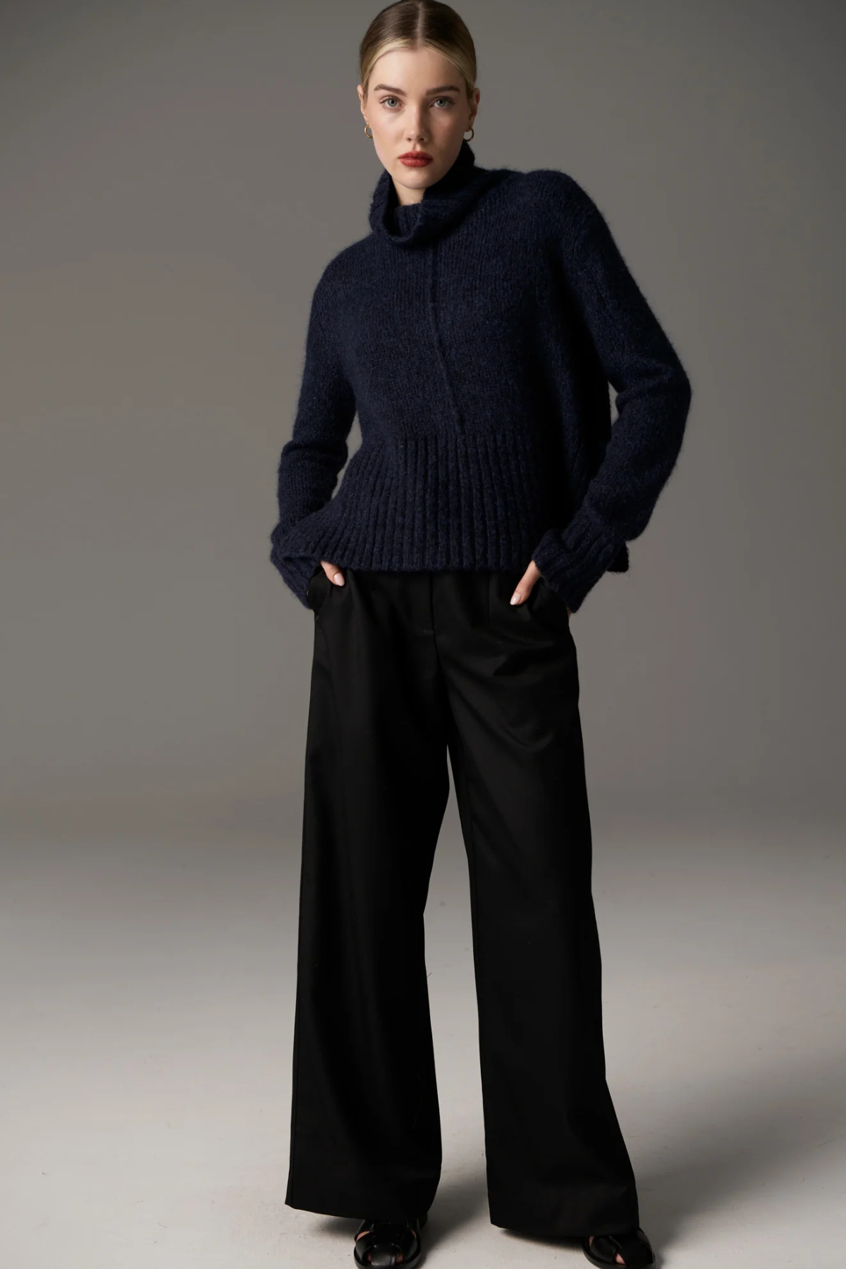 Grove Turtleneck Knit Ink