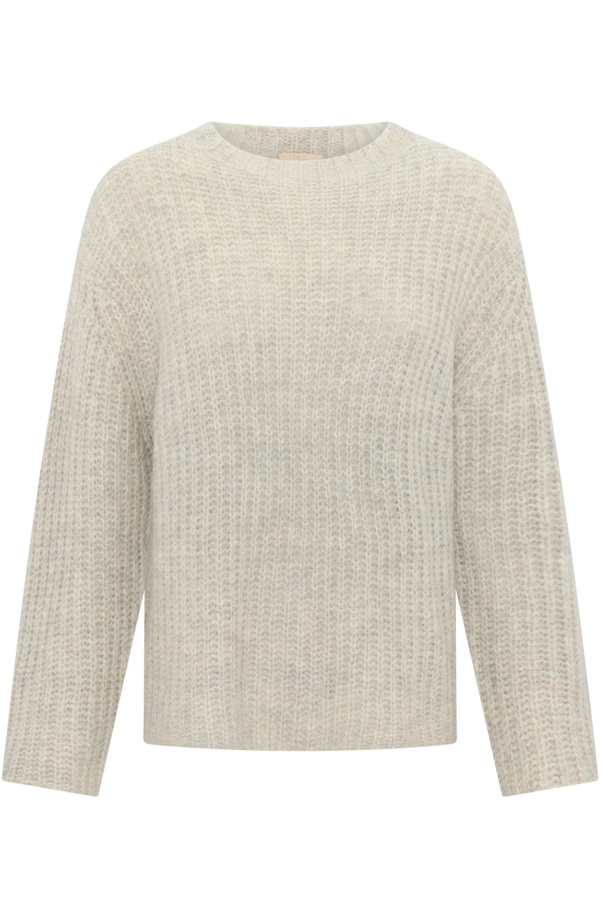 Melvyn High Neck Knit Pebble