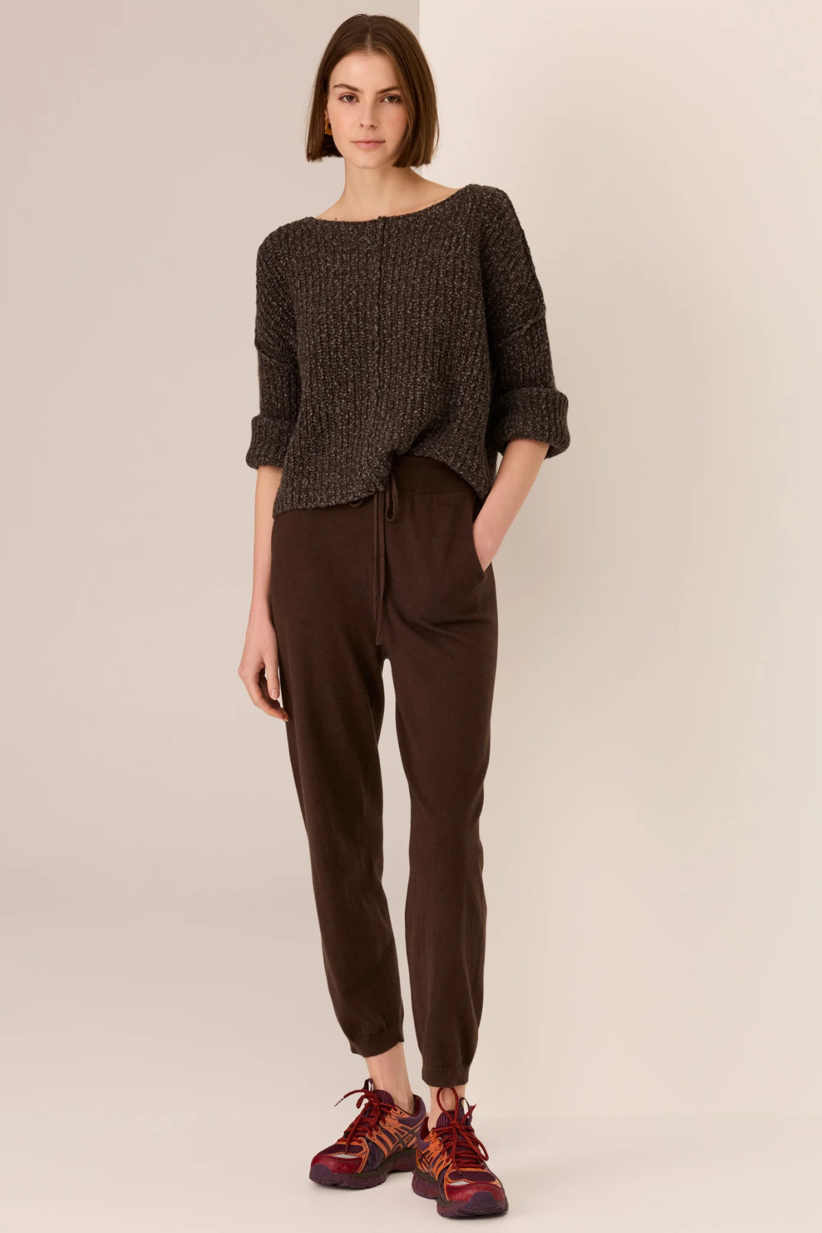 Rowan Knit Pant Chocolate