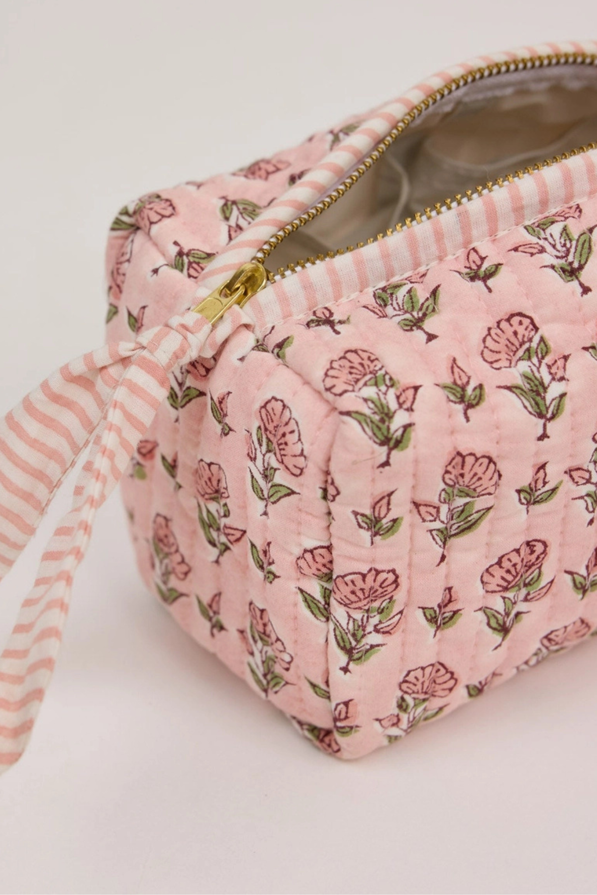 Organic Cotton Toiletry Bag Ditsy Floral