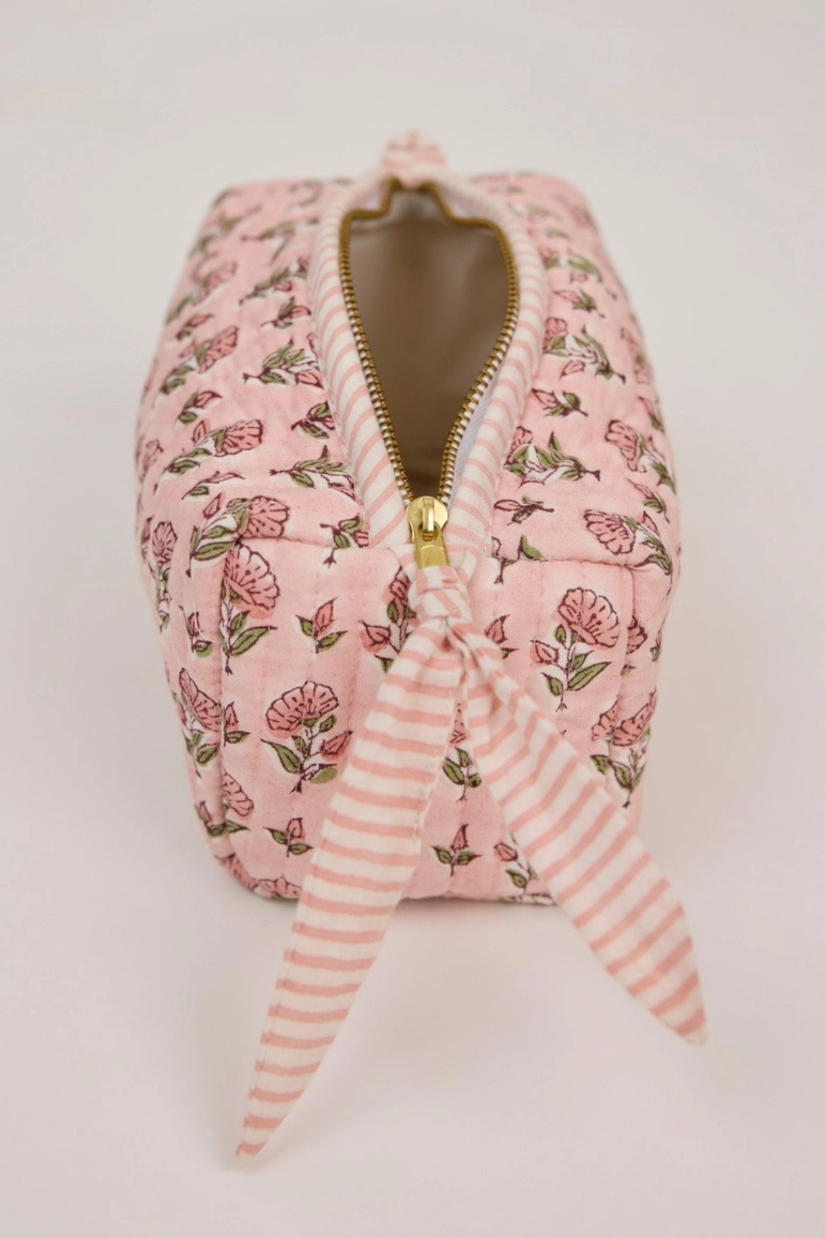 Organic Cotton Toiletry Bag Ditsy Floral