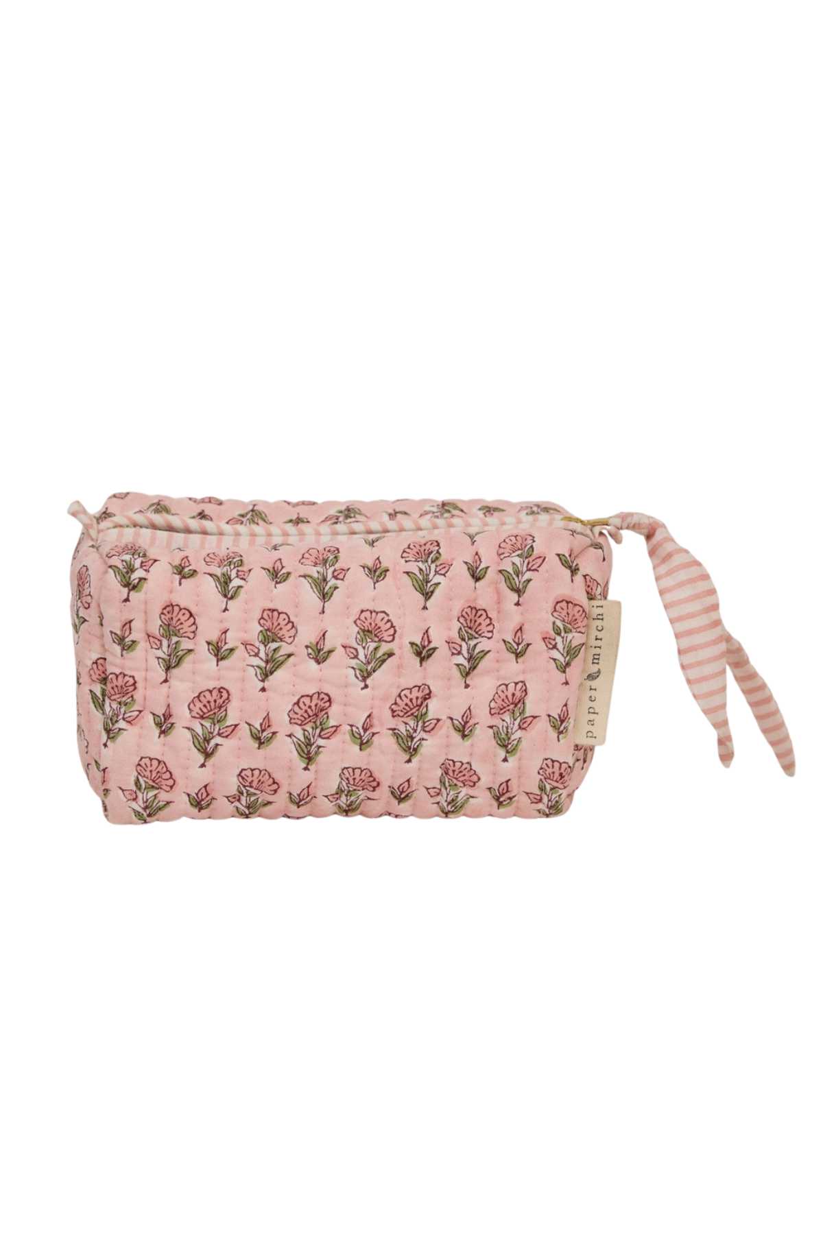 Organic Cotton Toiletry Bag Ditsy Floral