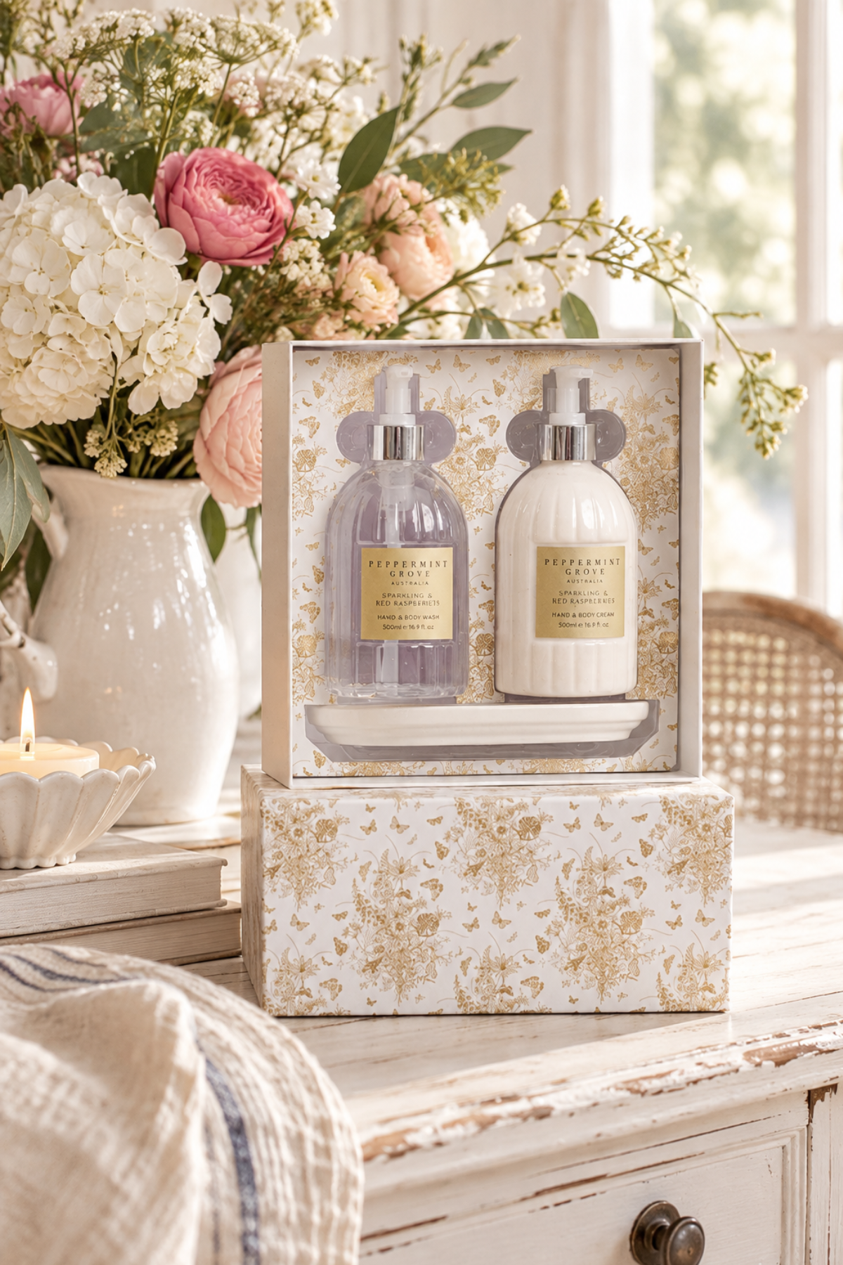 Hand Care Duo Sparkling & Red Raspberries
