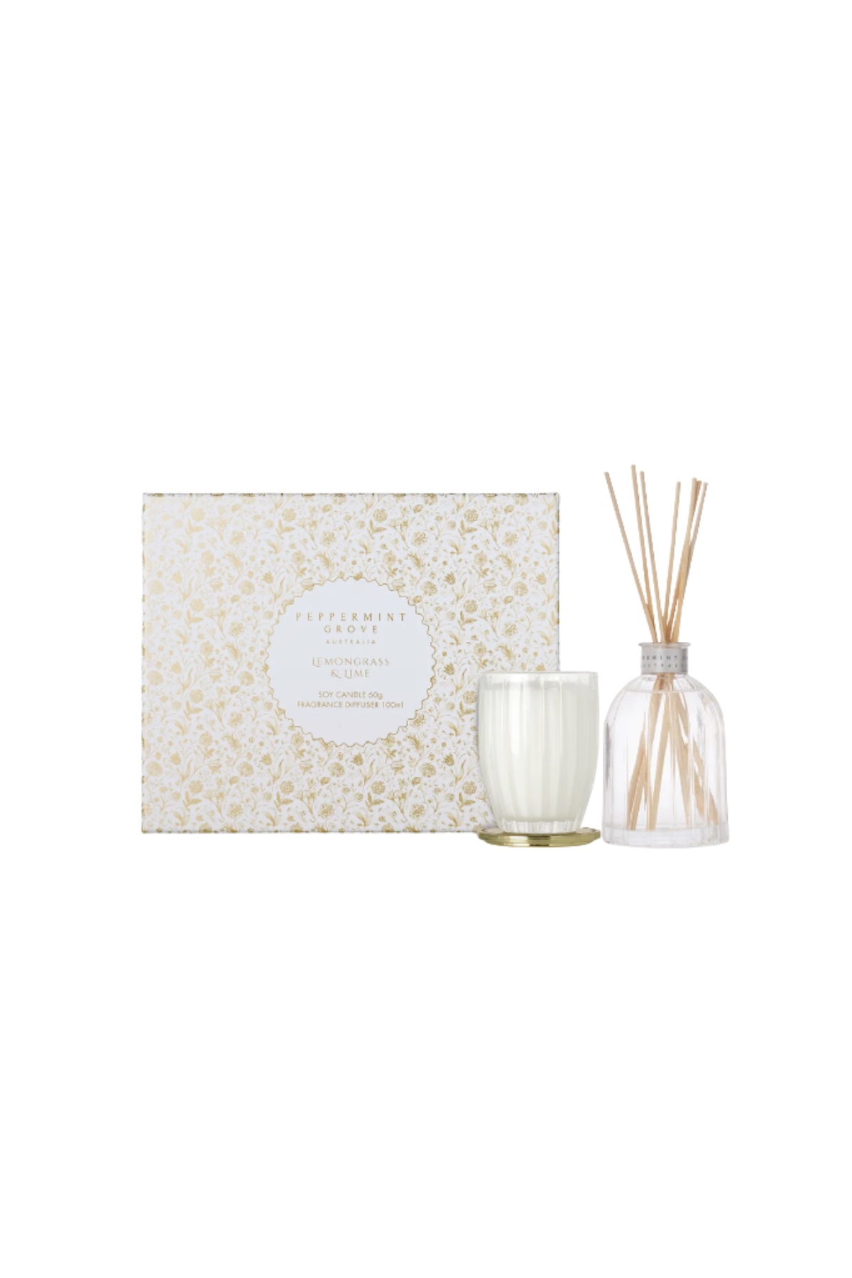 Mini Candle & Diffuser Lemongrass & Lime