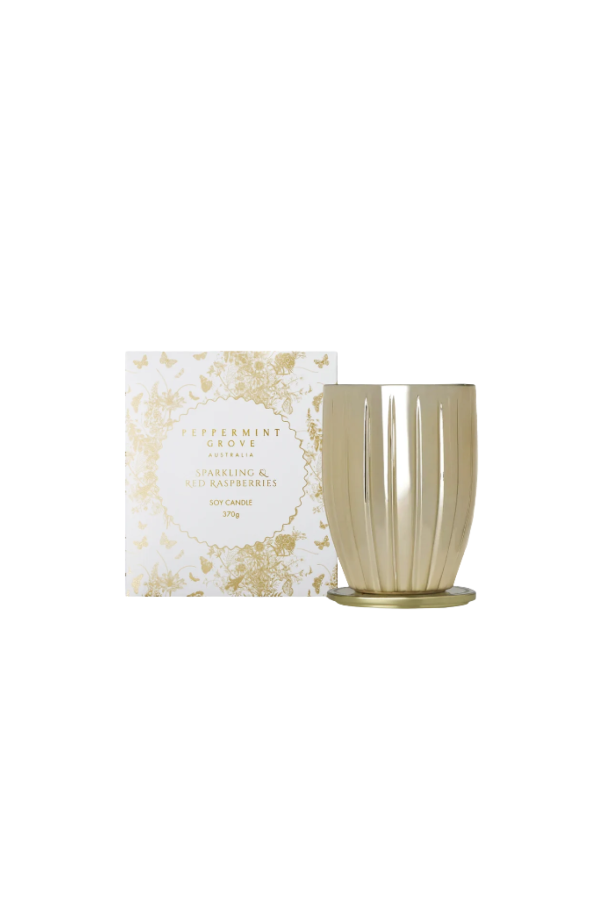Sparkling & Red Raspberries Candle 370gm