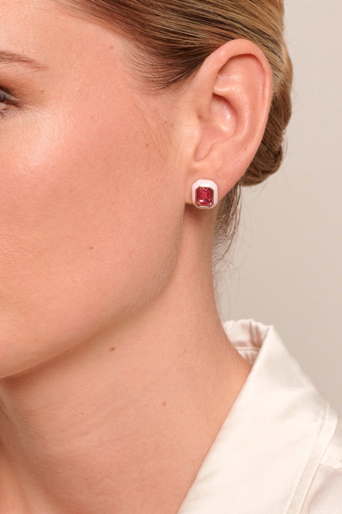 Pink Ophelia Earring