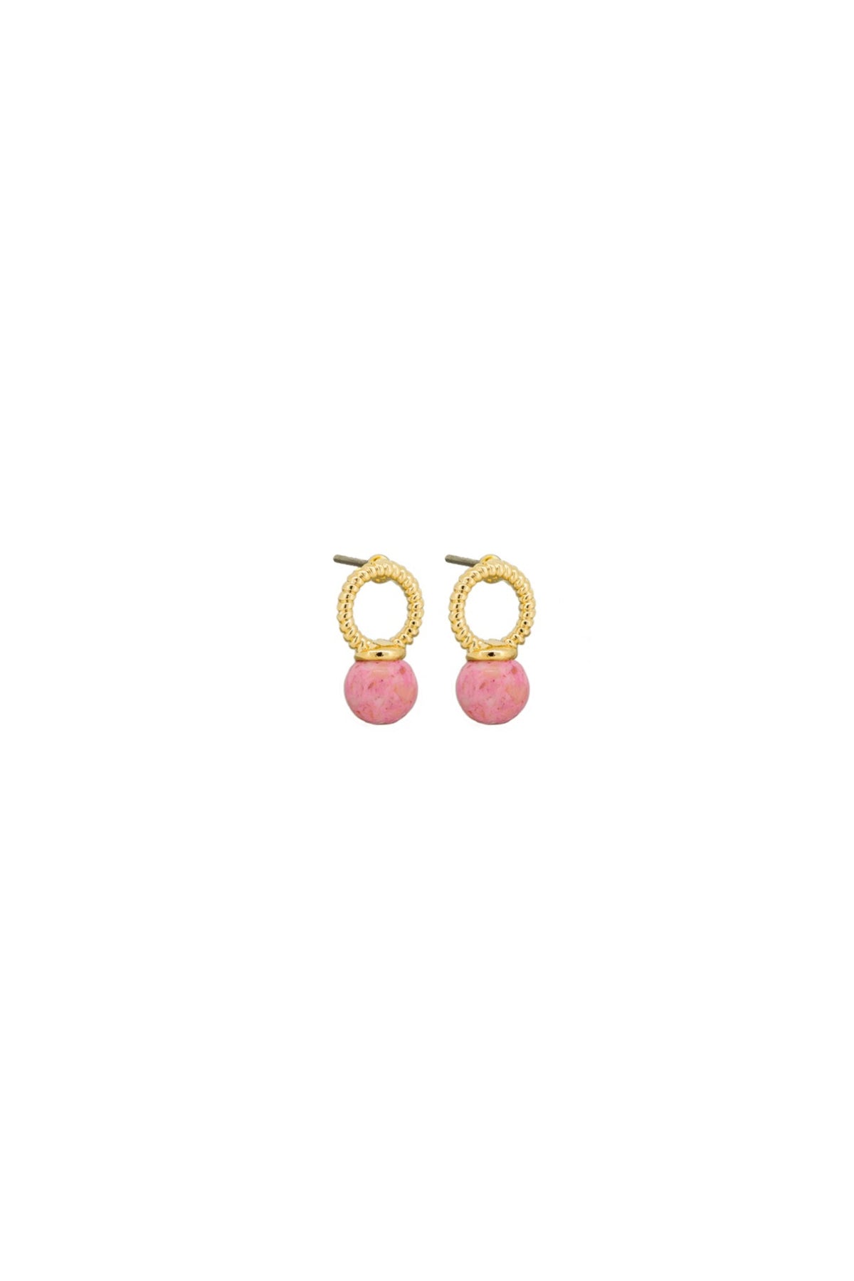 Pink Porta Bell Earring