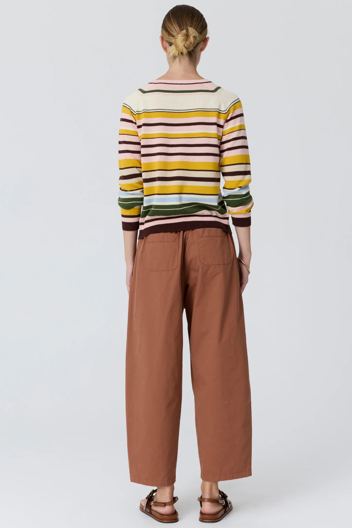 Alma Barrel Pant Toffee