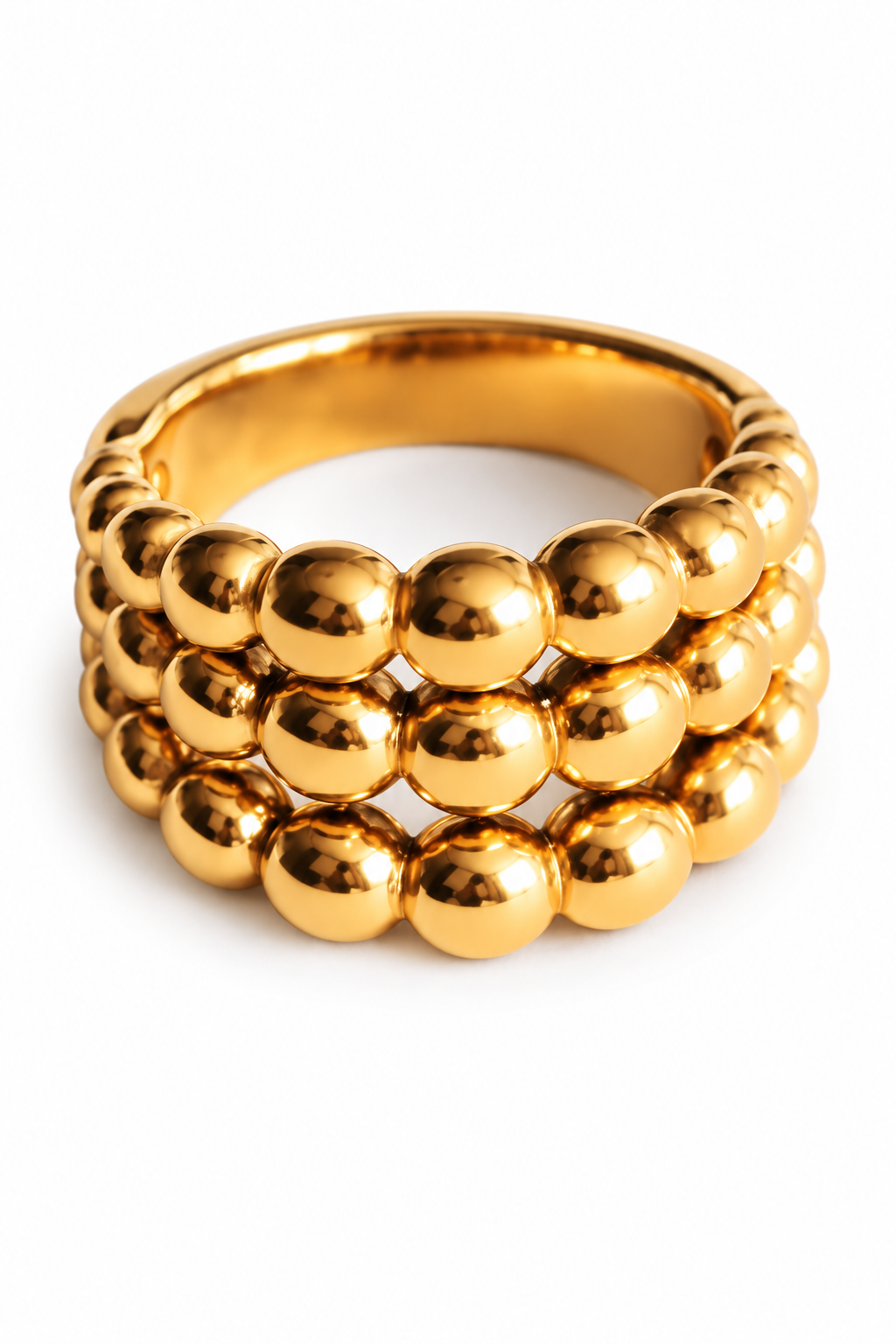 Statement Dotted Ring