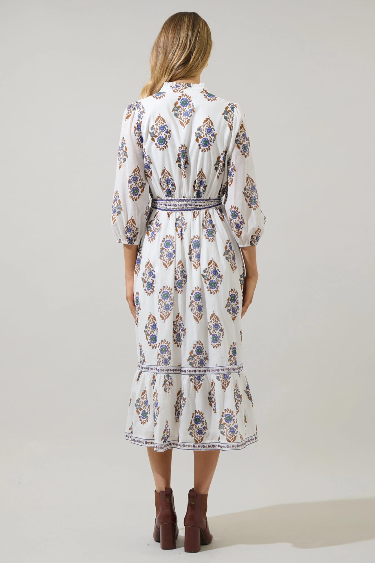 Rennie Floral Midi Dress