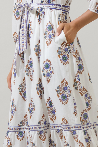 Rennie Floral Midi Dress