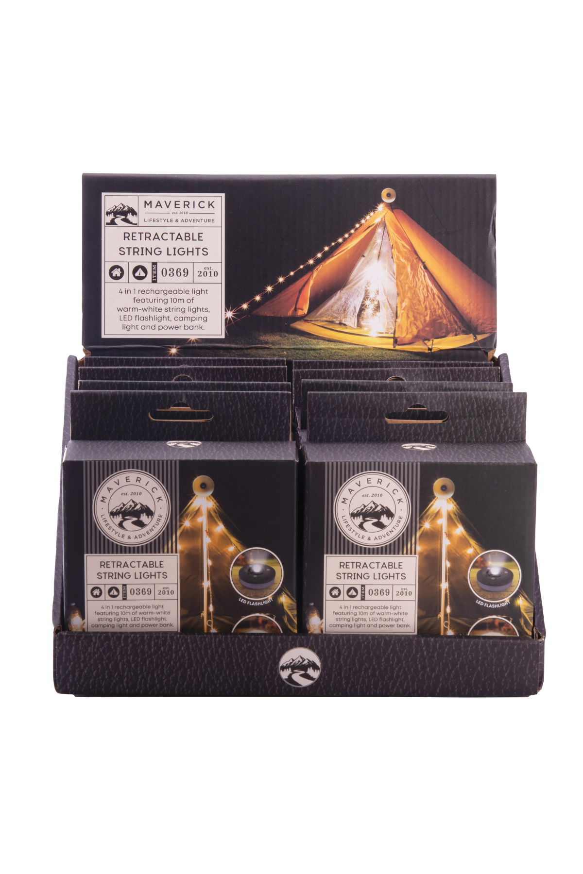 Retractable String Lights