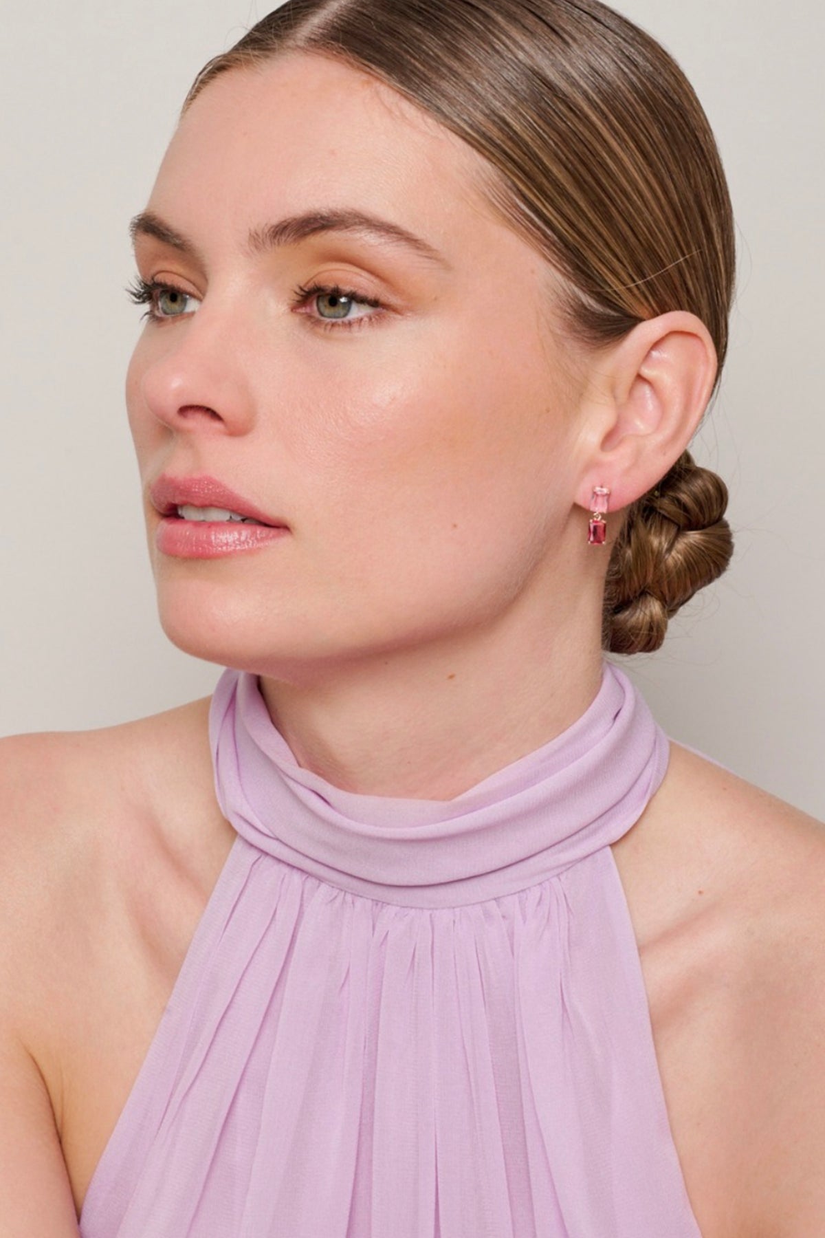 Rose Crystal Clara Earring
