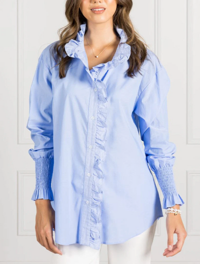 Jolie Shirt Cornflower Blue