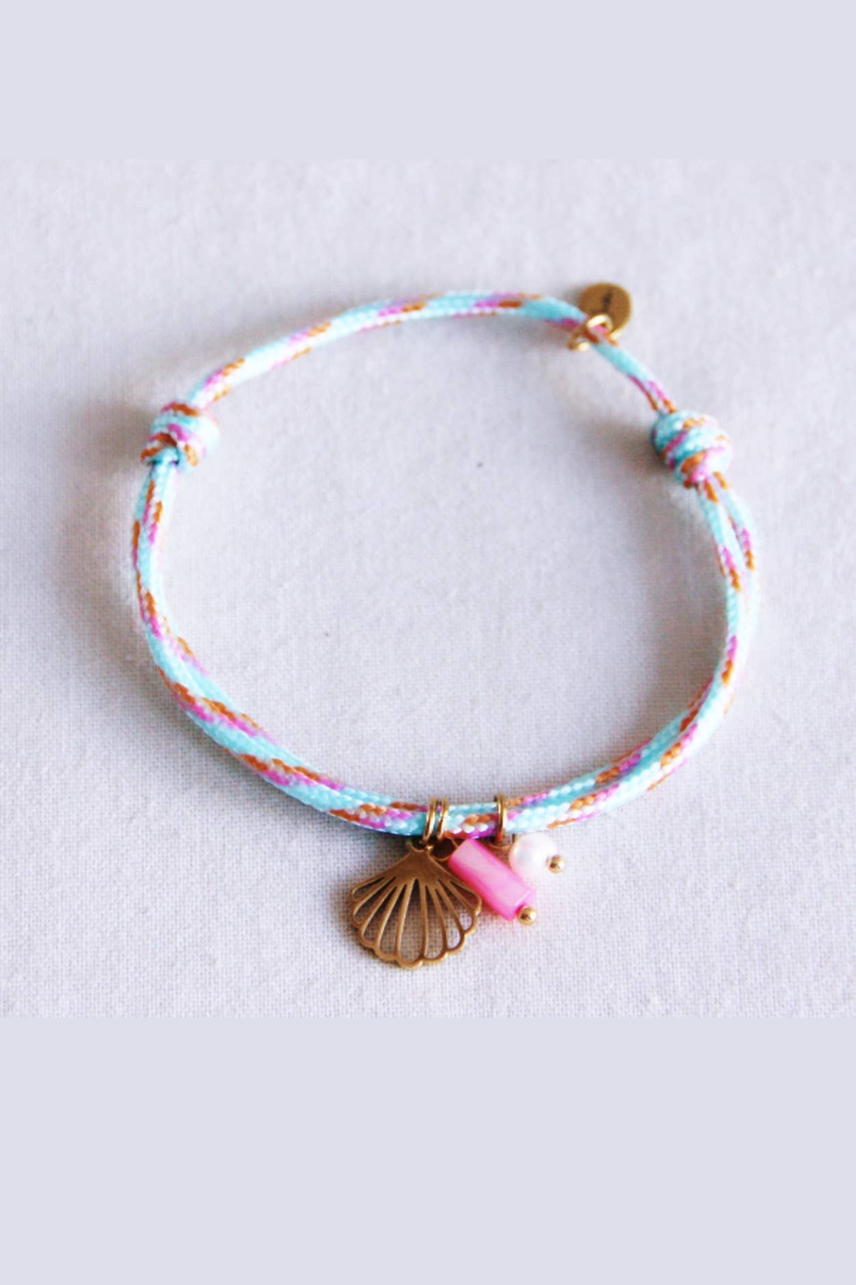 Shell Bracelet Pink Mint