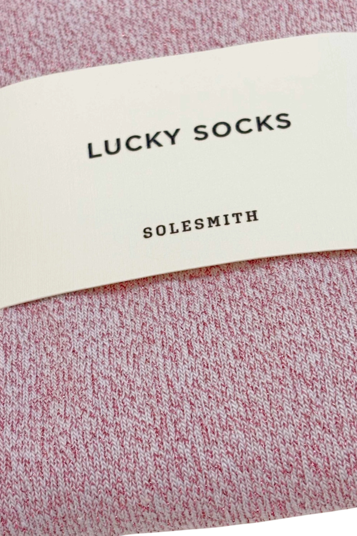 Glittery Good Luck Socks