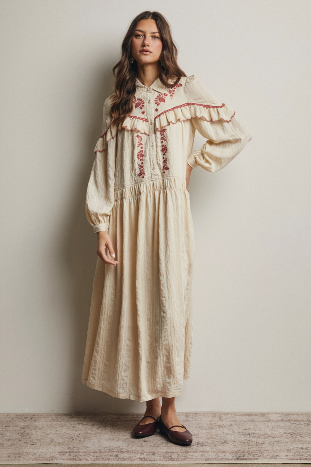Songbird Dress Ecru