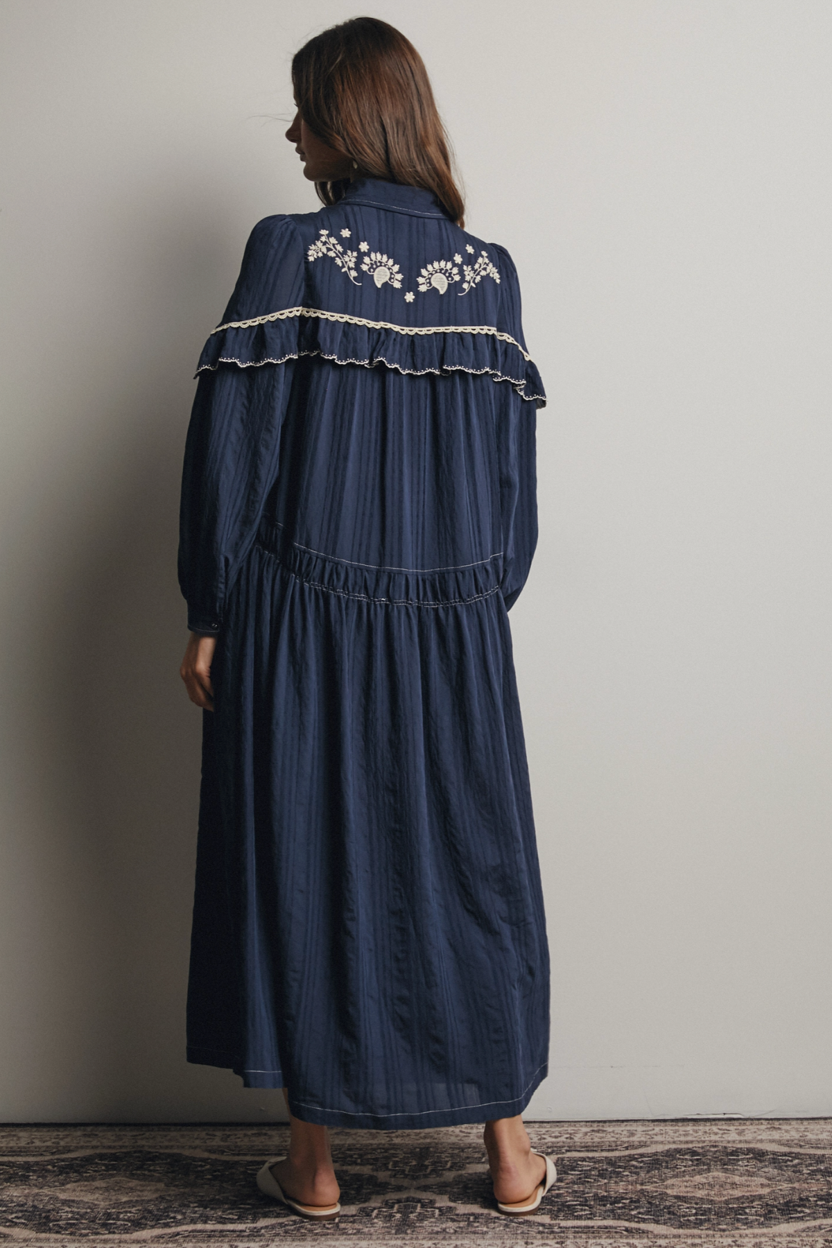 Songbird Dress Navy