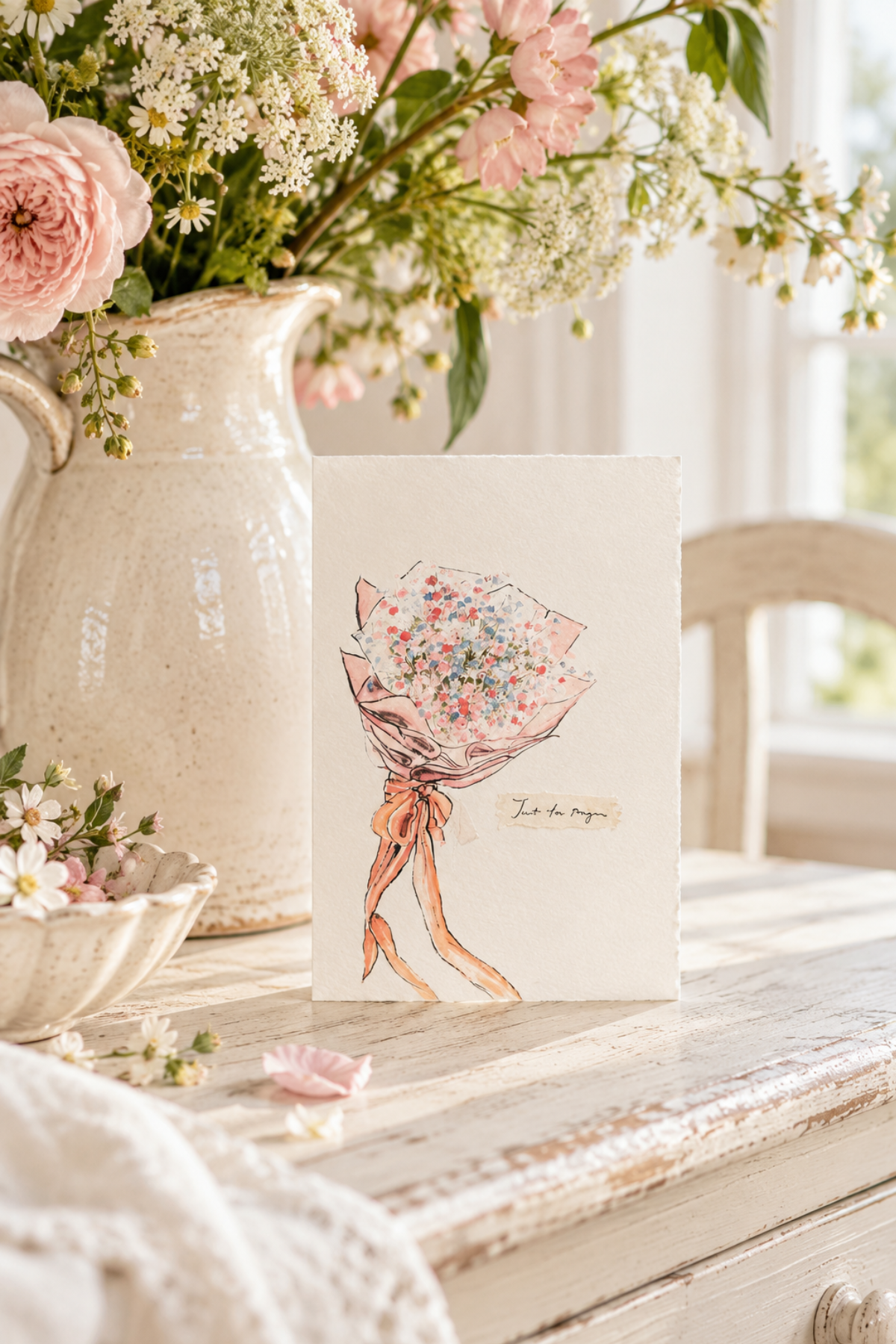 Just To Say Thank You Card