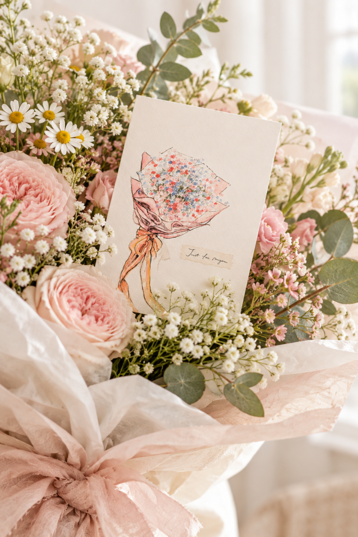 Just To Say Thank You Card