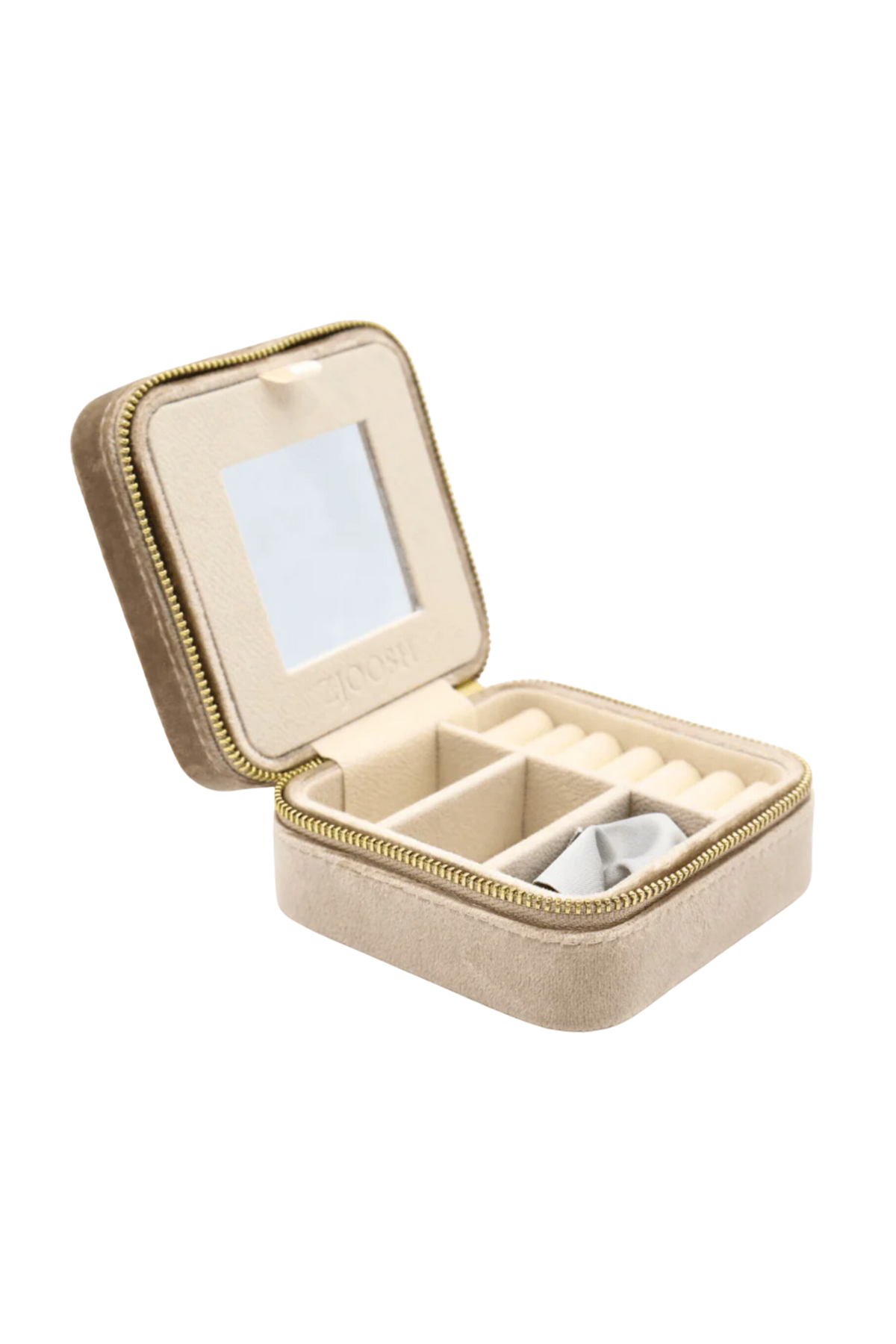 Square Jewellery Case Champagne