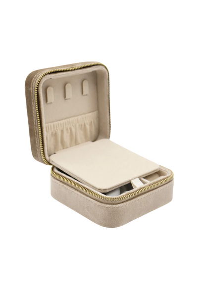 Square Jewellery Case Champagne