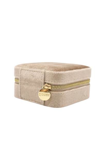 Square Jewellery Case Champagne