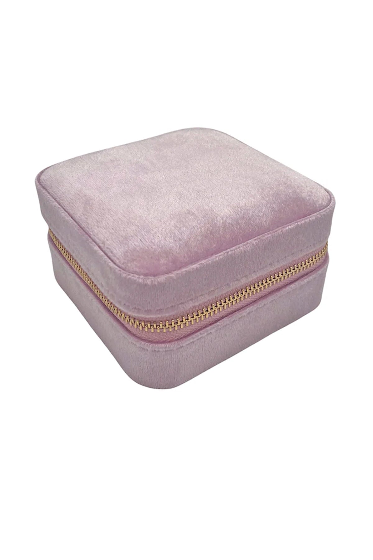 Square Jewellery Case Pink