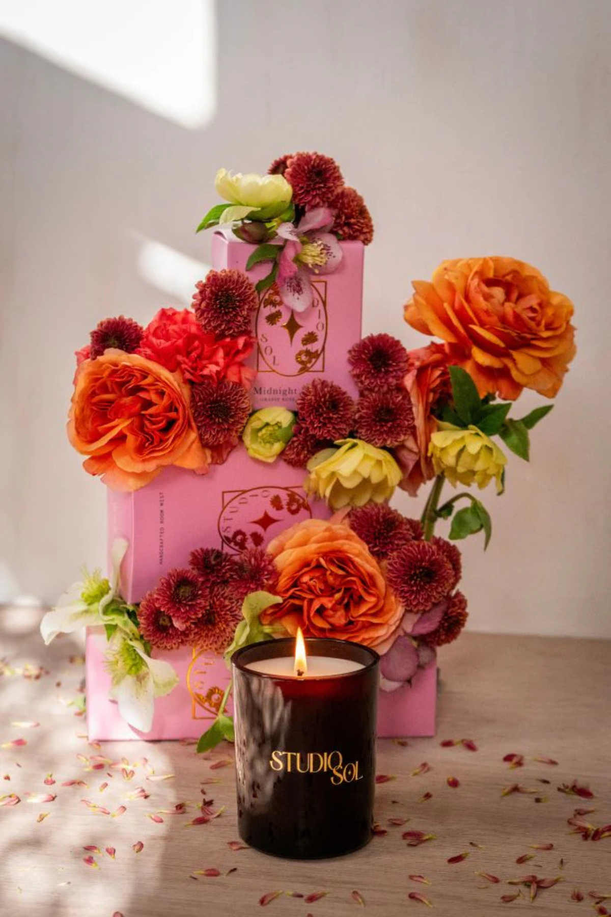 Midnight Rose Candle
