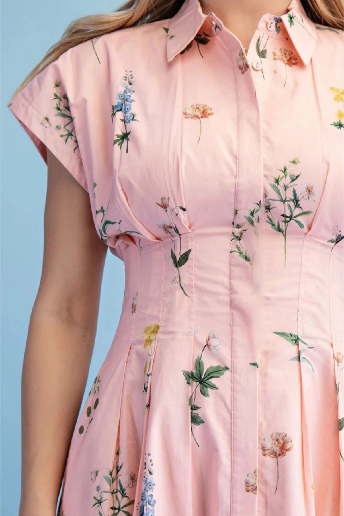 Wildflower Meadow Midi Pink