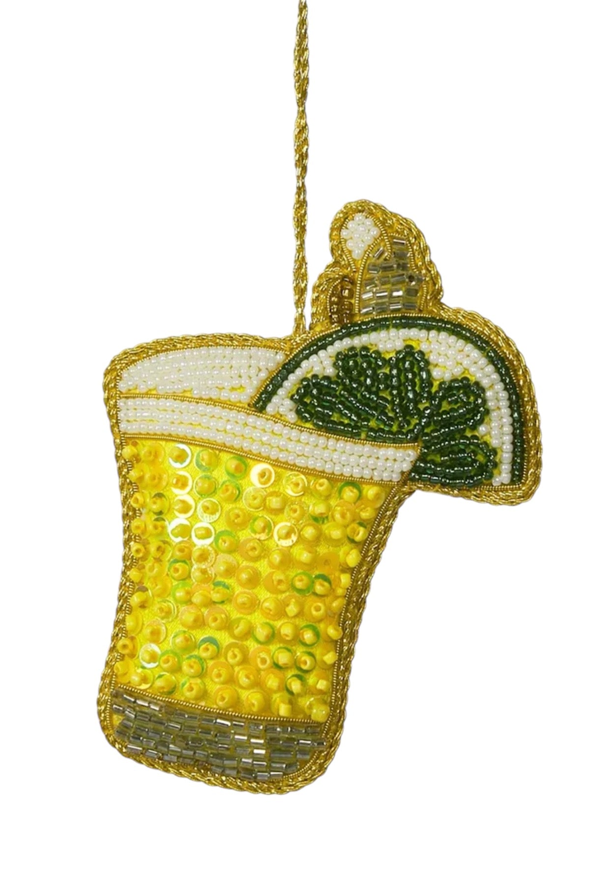 Summer Sundowner Sequin Tree Decoration