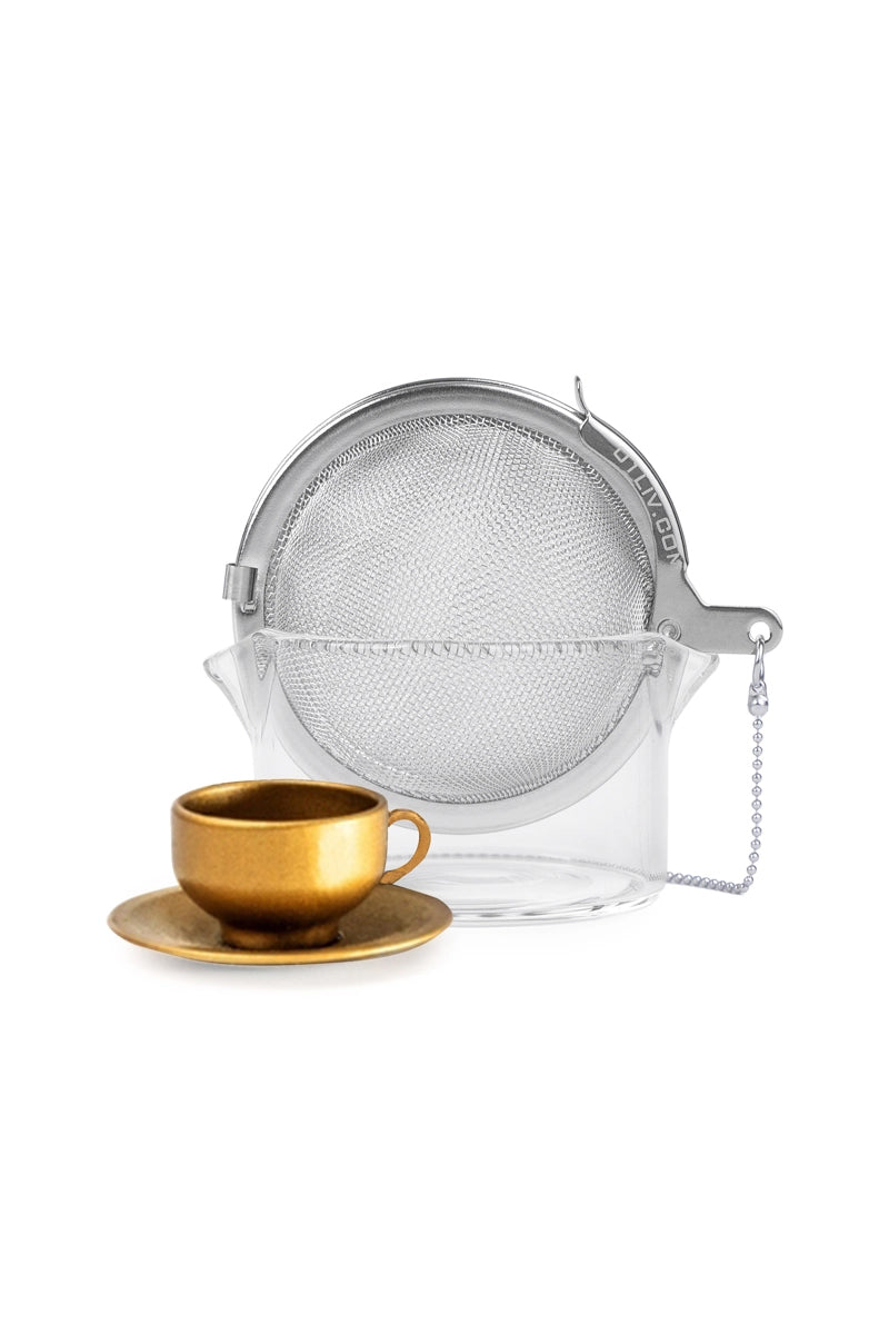 Tea Infuser Loose Leaf Tea Infuser Tea Ball Cup Gold