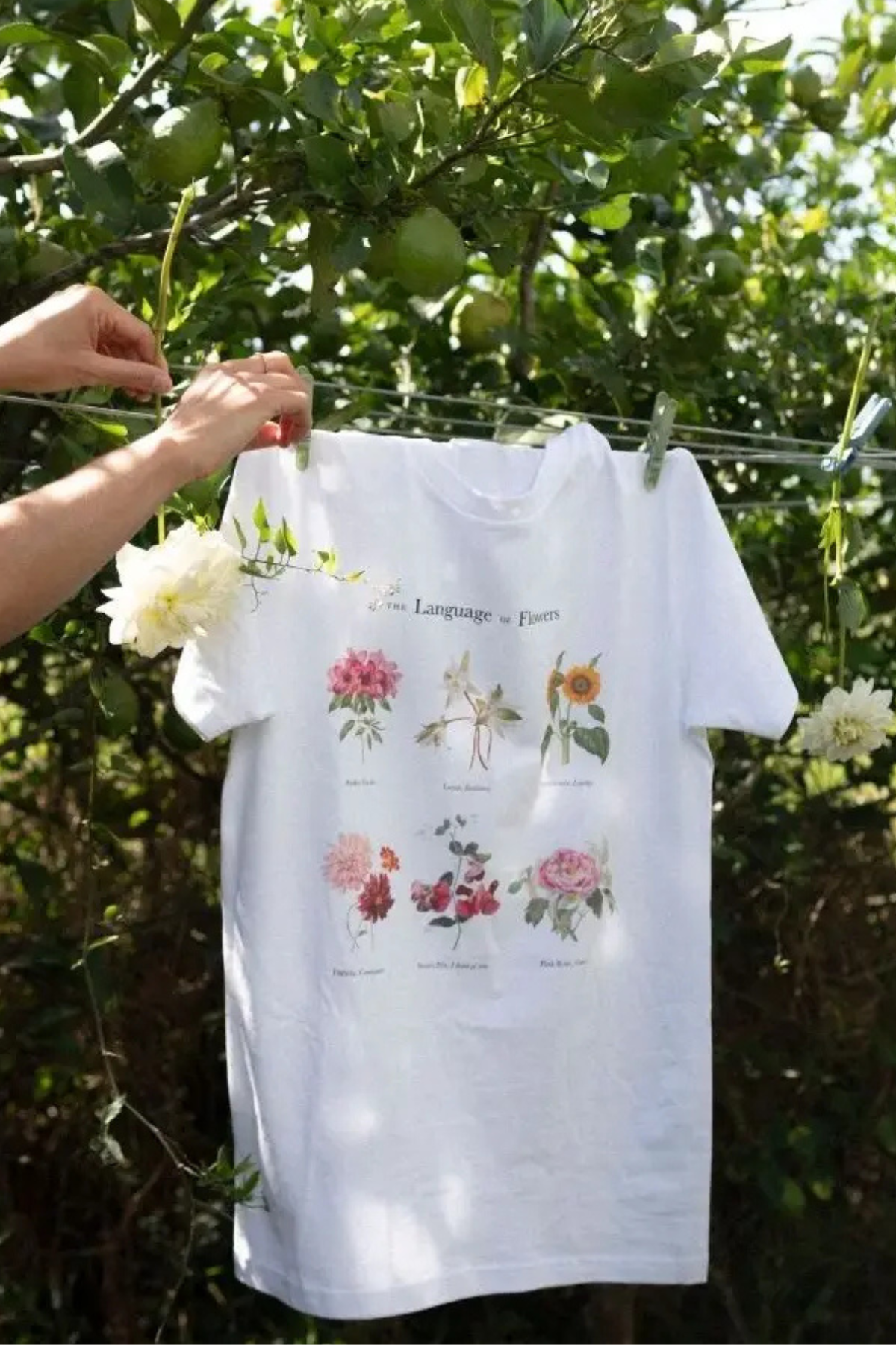 The Language of Flowers Tee