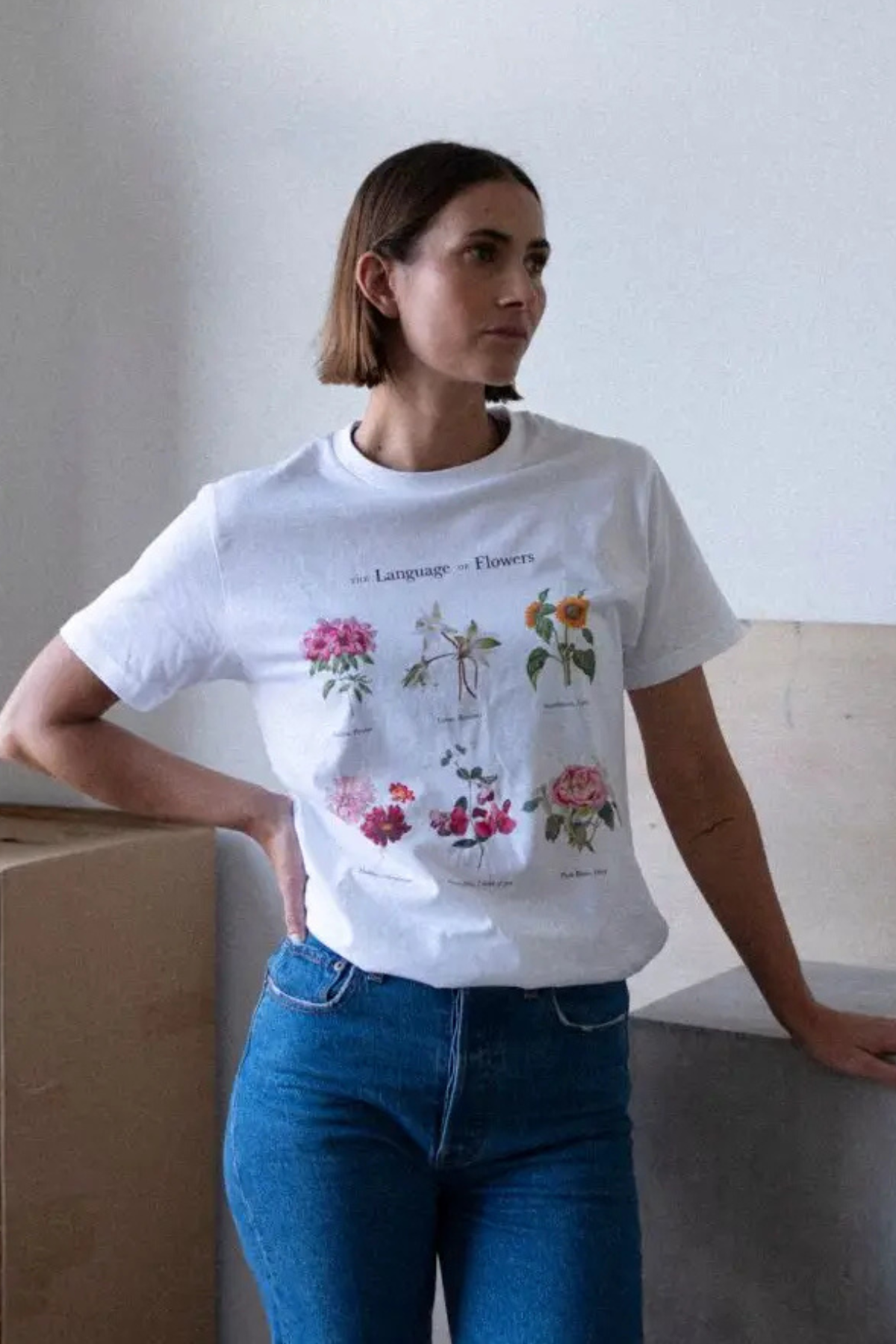 The Language of Flowers Tee