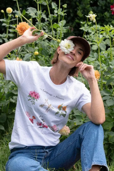 The Language of Flowers Tee