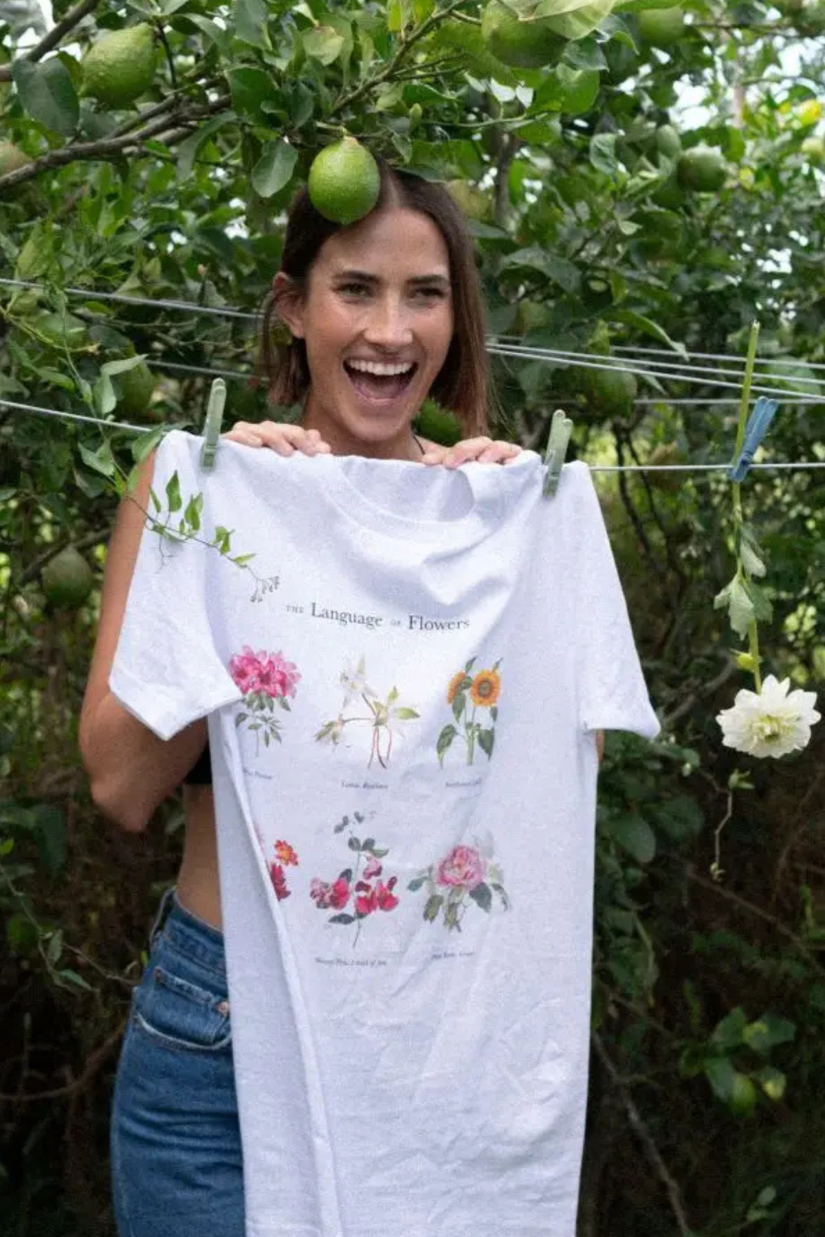 The Language of Flowers Tee