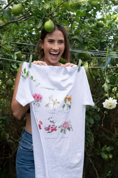 The Language of Flowers Tee
