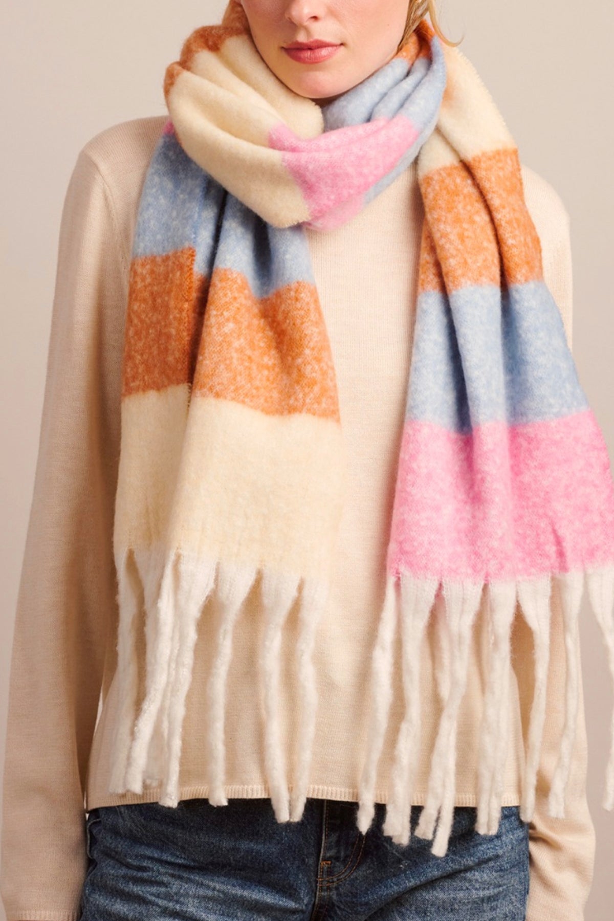 Pink Gstaad Scarf