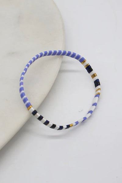 Tila Bracelet Blue and White