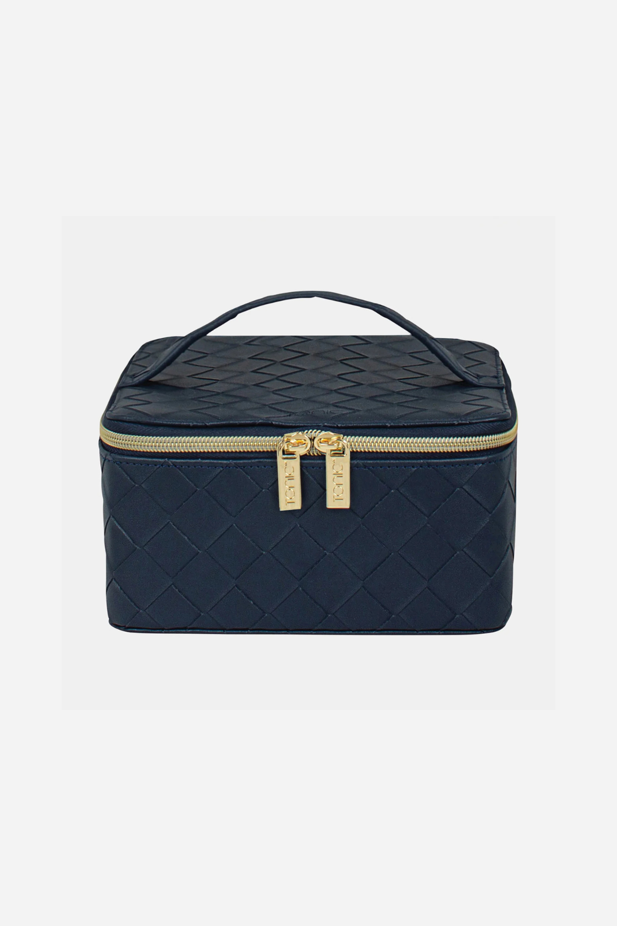 Woven Large Jewellery Cube Navy