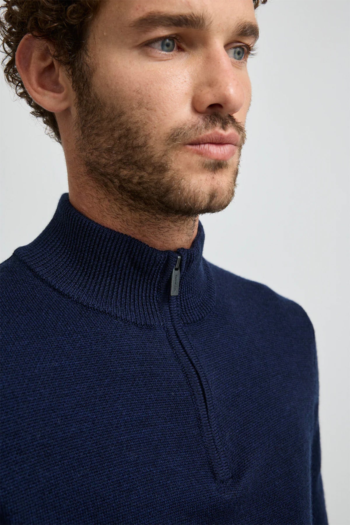 Trademark Half Zip Jumper Navy